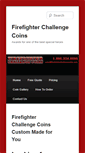 Mobile Screenshot of firefighterchallengecoins.com